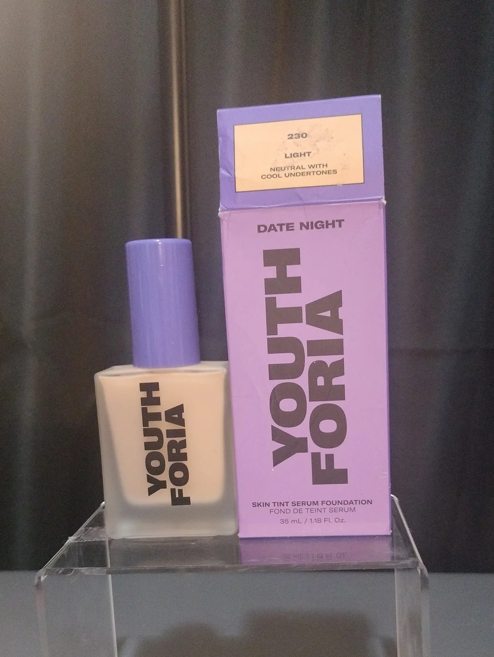 Youthforia Date Night Skin Tint Serum Foundation - Light (230)